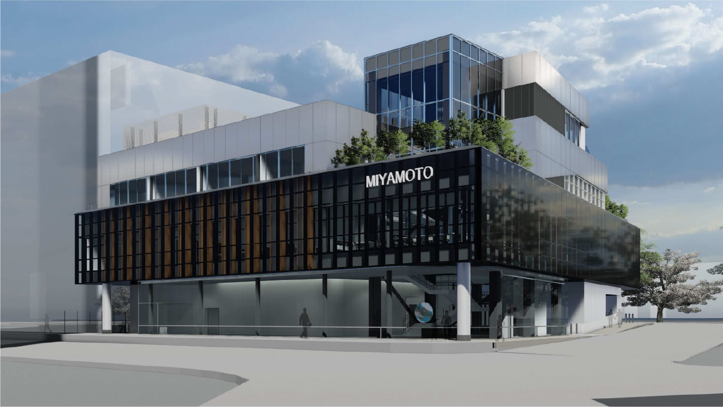 Miyamoto Kogyo Building Exterior Perspective